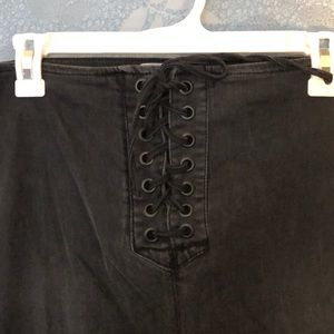 Free People Pants - Free People high waisted black skinny jeans Free People Pants - Free People high waisted black skinny jeans
